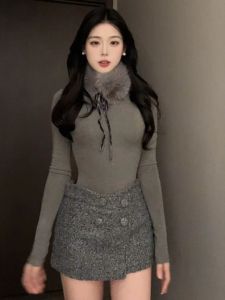 CHANGTONG | Retro Unique Youthful Two-Piece Set