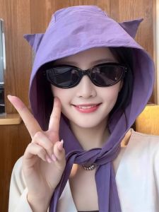 CHEZHURIJI | Cute Demon Style Sun Protection Hat