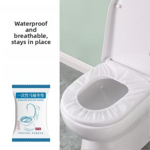 Disposable Toilet Seat Cover Pad Full Coverage Portable Travel Essential Four Seasons Universal Hotel Toilet Covering