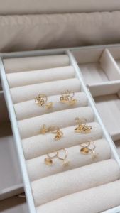 Anting Emas Kadar 8K Model Toge Emily Family Gold