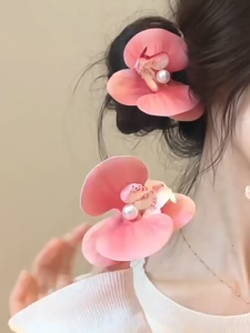 Kẹp Tóc Hoa Phong Lan Tiệm Quà An Yên Kẹp Tóc Đi Biển Nàng Thơ Thanh Lịch