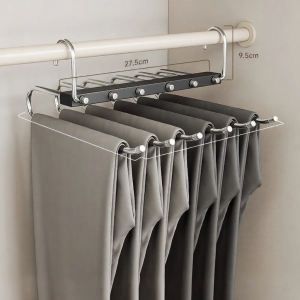 MINGZHI | Foldable Non-Slip Traceless Pants Hanger