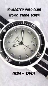 USMASTER POLO CLUB รุ่น USM-DF01 นาฬืกาข้อมือเเฟชั่นสายนาโต้