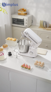 [New Launch] Simlus 5L Stand Mixer  1500W Whipping & Mixing  9 Speed Control DCJH002