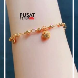 Gelang Xuping Bola Setengah Fashion Wanita | Perhiasan Wanita | PUSAT TIMUR