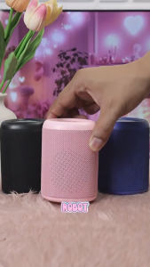 VIVAN ROBOT RB120 Portable Bluetooth Speaker IPX4 Waterproof RGB Light Effect TWS Interconnect