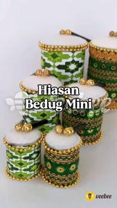 Hiasan Bedug Mini | Dekorasi Hampers Lebaran | Miniatur Bedug Ramadhan
