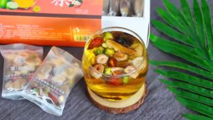 120g High Quality Fat Sea Orange Black Tea Individual Pack 胖大海橘红茶