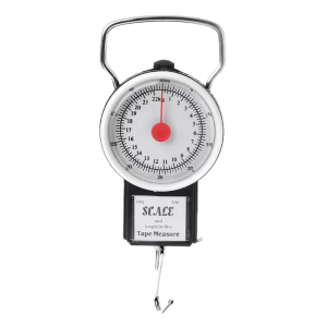 Portable Hand Held Dial Weight Scale Fishing Hanging Scale Luggage Scale 22kg/50lb Weighing Tool