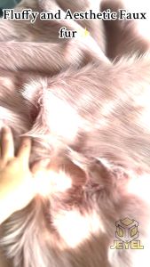 Soft Square Faux fur Flat lay photoshoot table accent chair cover background for products rugs Carpets
