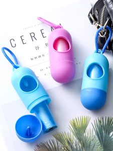 Portable Baby Diapers Plastic Dispenser Refill Roll Garbage Poop bags. Pet waste bags