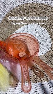 FOREVERSHOP02 - Gayung Transparan Gayung Mandi Wadah Air Tahan Panas Estetik Serbaguna