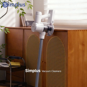 【NEW】Simplus Cordless Stick Vacuum Cleaner | Ultra-Lightweight | 59dBA Quiet Cleaning | 2-in-1 Handheld & Stick | Smart Display XCQH023
