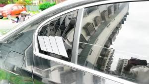 Pair Rear Side Window Louver Shutter Trim Cover For BMW 5 Series E60 2004-2010 E60 Louvers