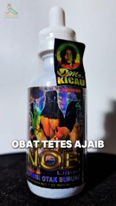 NOB Nutrisi Otak Burung 80ml Supplemen Multivitamin Otak Penggacor Semua Burung Kicau