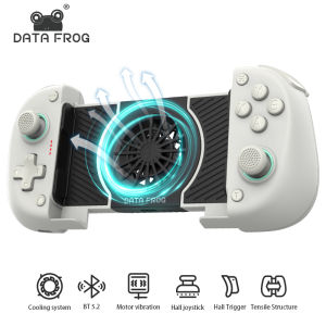 DATA FROG X3 Wireless Game Controller for Android/Switch/PC Gamepad Joystick for Multiplayer Shooting Action Games