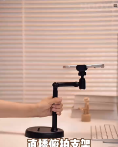 PLOKAMA วางโทรศัพท์ ปรับ360องศา phone stand ยืดหดได้ ขาตั้งมือถือ ขาจับโทรศัพท์ รับน้ำหนักได้ 5kg ตั้งโต๊ะแข็งแรงมั่นคง