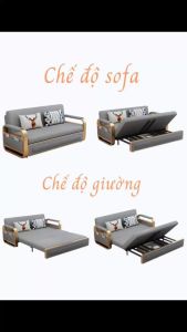 Sofa Giường ELUY 3 Chế Độ Đa Năng Giường Gấp Gọn Thông Minh Có Ngăn Chứa Đồ Tiện Lợi Màu Ghi Khung Vàng Sang Trọng 4 Kích Thước Lựa Chọn Đẹp Phù Hợp Mọi Không Gian Phòng Khách Phòng Ngủ Nhà Nghỉ Khách Sạn Homestay Văn Phòng Căn Hộ Nhỏ