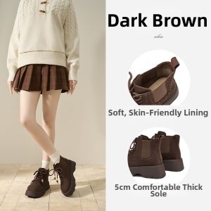 Josiny | Thick Sole Short Boots Women