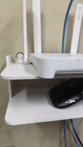 ALLAN Wall Mount Shelf Bracket Router Holder for WiFi Router TV BOX