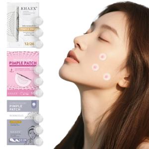 12/24PCS Micro Needle Pimple Patch Hydrocolloid Micropoint Pimple Patch For Acne & Pimples Microdart Patch Micro Dart Pimple