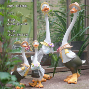 Garden Ornaments Animal Duck Outdoor Courtyard Balcony Living Room Decoration Landscaping Creative Home Internet Popular Decorations