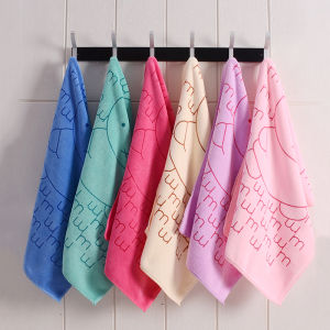 Khăn Mặt Thấm Nước Dày Không Rụng Lông Hoạt Hình Mềm Hơn Cotton Nguyên Chất Khăn Lau Mặt Tắm Khăn Lau Đầu Gia Dụng