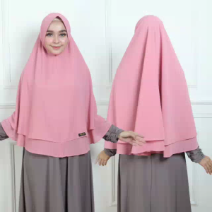 TERBARU! Hijab Instan Bergo Pet Antem Kode ZAIRA Bahan Ceruti Babydoll Premium By Ory AjeZas Collect