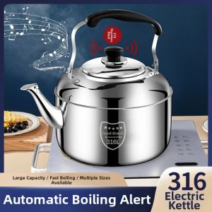 Stainless Steel Whistling Kettle Large Capacity