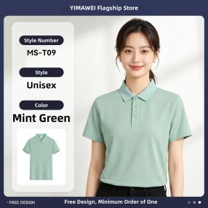 YIMAWEI | Custom Logo Printed Business Polo Shirt Red