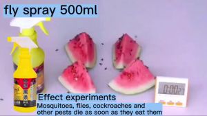 500ML Fly Killer fly spray Fly Killer Effective Fly Killing Bait Fly Killer Bait Fly Repeller Household Non-toxic