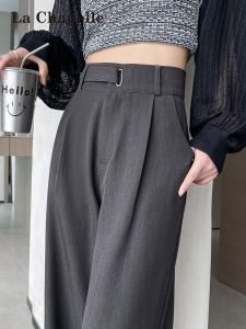 La Chapelle | Quần Skinny Chất Lượng Cao Màu Xám