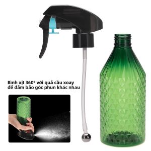 Bình Xịt Tóc Thủy Tinh Hình Sóng Retro Có Thể Điều Chỉnh Dùng Cho Tiệm Cắt Tóc Và Sử Dụng Tại Nhà Dụng Cụ Tạo Kiểu Tóc