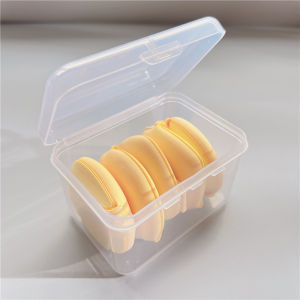 Khăn Trang Điểm Mềm Mại Không Thấm Nước 5 Miếng Khung Hộp Đựng Mỹ Phẩm Khăn Trang Điểm Airy Không Thấm Nước Màu Vàng