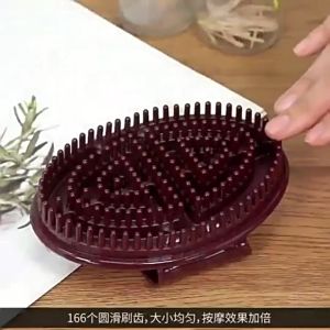 Isi 2 Sikat Pijat Tubuh Gua Sha Massage Brush Five Element Badan Meridian Sikat Pijat