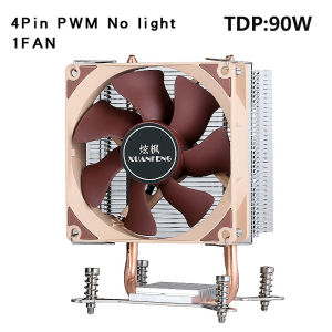 XUANFENG Cooler x99 x79 Cpu Fan Air-cooled 2/4/6 Heat Pipe Radiator 4pin/PWM mute Compatible LGA2011 2066 115x 1200 1700 18xx i5