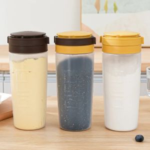 Rotating Powder Dispenserhome Creative Baking Powder Dispenserlarge Capacity Barbecue Powderstarch with Lid Seasoning Bottle