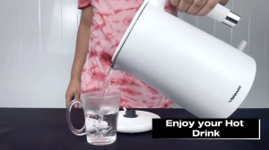 Vermax 1.5L Electric Water Stainless Electric Kettle Kettle Auto Power-off Prevent burns