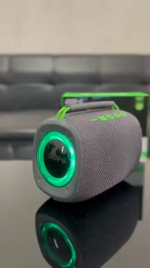 ลำโพงบลูทูธ รุ่น GD-123 มีสายหิ้วพกพาง่าย รองรับ TF USB P.M.P.O 100W เสียงดีเบสแน่น กำลังขับ12W ลำโพงยอดฮิต ความจุแบตเตอรี่2400mAh ปรับ-ปิดไฟได้