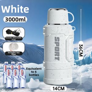 YIQIANJIN | Thermal Insulation Large Capacity Water Bottle 2000ml