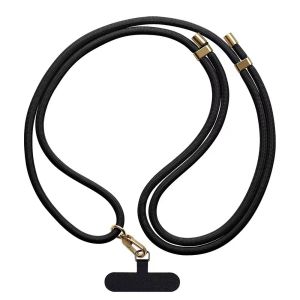 Mobile Phone Necklace Strap Crossbody Anti-Loss Neck Strap Single Shoulder Diagonal Crossbody Hanging Ornament Rope Alloy Material