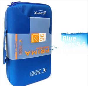 Xiongye Canvas CD Bag 32/64/96 Pieces Car CD Bag Disc Bag CD Bag DVD Storage Box Clip