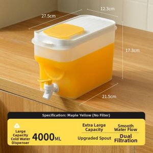 NAIFUNA | Large Capacity Non-leaking Cold Beverage Dispenser With Faucet
