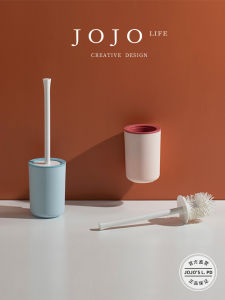 Long Handle Toilet Brush Drainage Bathroom Bottom Groove No Drilling Required Durable Plastic Toilet Brush by Mr Grocery