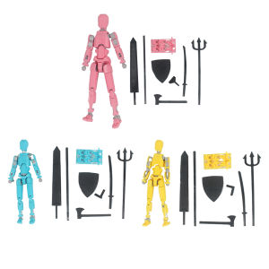 [Hàng Mới] Robot khớp cử động in 3D Robot đa khớp nối Robot đa khớp Đồ chơi robot cơ khí nhân vật phim hành động đa khớp cho trẻ em người lớn