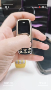 Mini Low Radiation BM10 Mobile Phone Dual Card 4G Mini Mobile Phone World Smallest Phone Low Radiation Dual Standby Mini Mobile Phone Kids Children Gifts