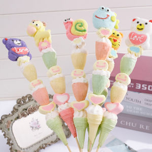Sugar Book Online Red Cotton Lollipop Sugar-Coated Haws on a Stick Stick Food Childrens Creative Cartoon Animal-Shaped Soft Candy