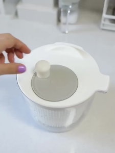 Fruits Vegetables Spinner Kitchen Large Capacity Bow Quick-dry Vegetable and Fruit Cleaning Supplies Kitchen Tool