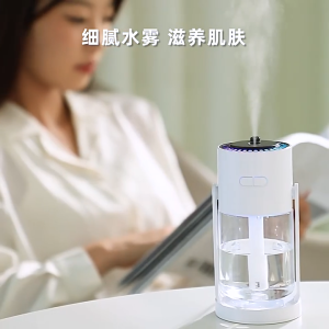 ✨ผิวไม่แห้ง สดชื่นเหมือนสปา✨เครื่องทำให้ชื้น 280ml เครื่องเพิ่มความชื้น ละอองนาโน สปาในบ้านและที่ทำงาน หอมสดชื่น เครื่องพ่นไอน้ำอโรม่า เพิ่มความชื้น เสียงเงียบสนิท ตั้งเวลาได้ LED humidifier เครื่องพ่นอโรม่า เครื่องฟอกอากาศ เครื่องทำความชื้น