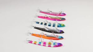 JIGGING PRO Metal VIB Fishing Lure 107mm 36g Long Cast Three Hooks Spinner Spoon Sea Fishing Hard Baits For Bass Metal Jigging